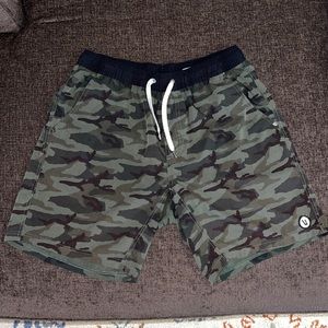 Vuori Mens Camouflage Shorts